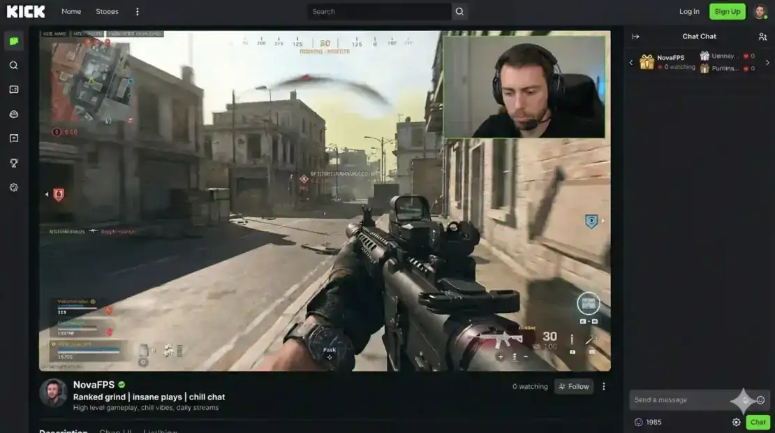 Kick İzleyici Bot sonrası - yüksek izleyici sayısı